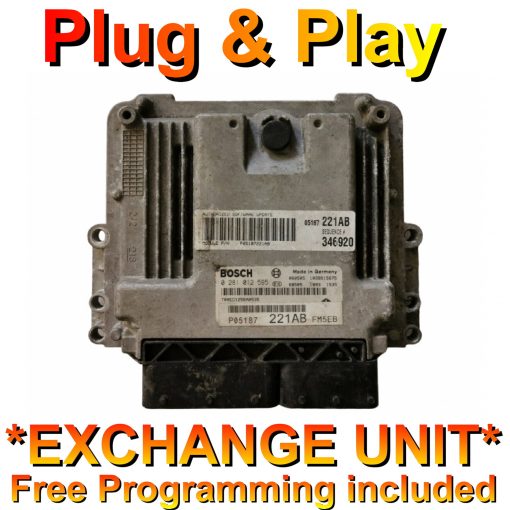 Jeep Cherokee 2.8 ECU Bosch 0281012595 | *Plug & Play* Exchange unit (Free Programming BY POST)