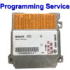 Audi Volkswagen A3 Airbag ECU Bosch 0285001174 | Programming / Reset / Repair Service
