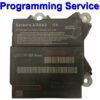 Fiat 500 Airbag ECU Siemens Continental A2C53366482 | 51870005 - Programming / Reset / Repair Service
