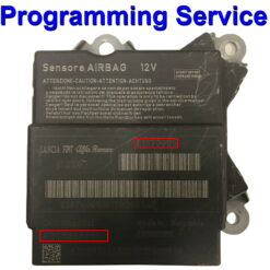 Fiat 500 Airbag ECU Siemens Continental A2C53366482 | 51870005 - Programming / Reset / Repair Service