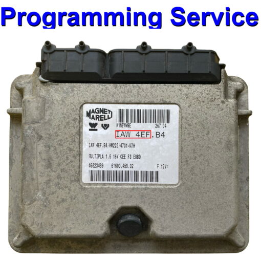 Alfa Fiat Lancia ECU Magneti Marelli IAW4EF.xx - Programming Service