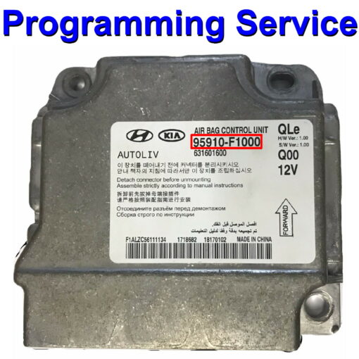 Hyundai / Kia Airbag ECU Autoliv 95910-F1000 | 95910 F1000 - Programming / Reset / Repair Service