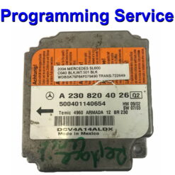 Mercedes Airbag ECU A2308204026 | Temic A2308204026 - Programming / Reset / Repair Service