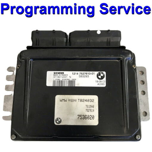 BMW Mini ECU Siemens EMS2 | Programming Service