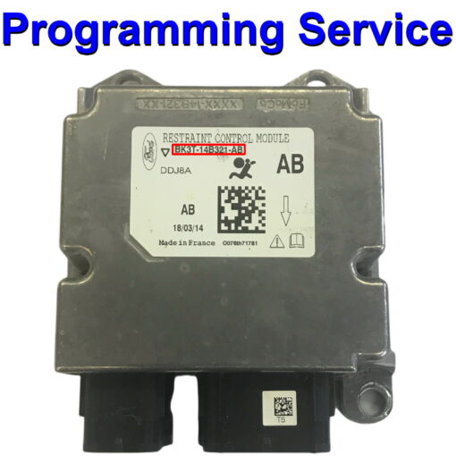 Ford Transit Airbag ECU FoMoCo C1BT-14B321-CF | BK3T-14B21-AA | BK3T-14B21-AB | BK3T-14B21-AA | BK3T-14B21-AB - Programming / Reset / Repair Service