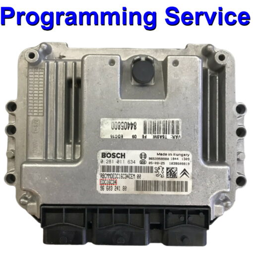 Citroen Peugeot ECU Bosch EDC16 | EDC16C3 | EDC16C34 | Programming Service