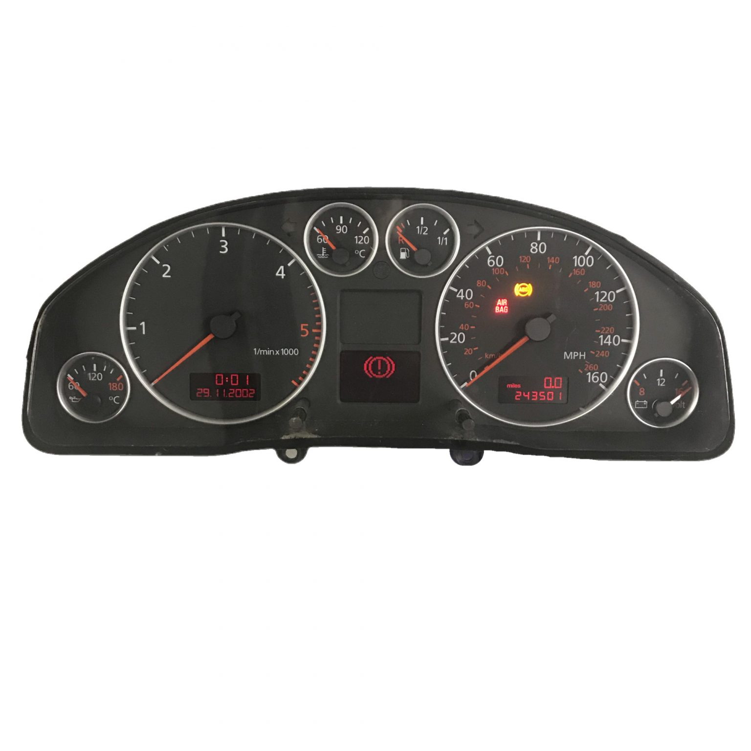 Audi A6 Instrument cluster Marelli 4B0920950x Programming