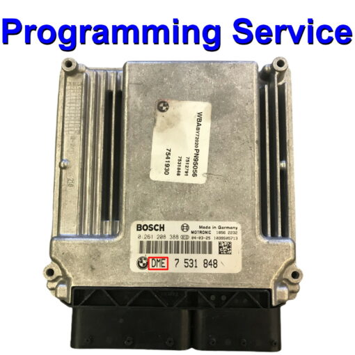 BMW ECU Bosch DME 7 | ME9.2 | MEV9.2 | Programming Service
