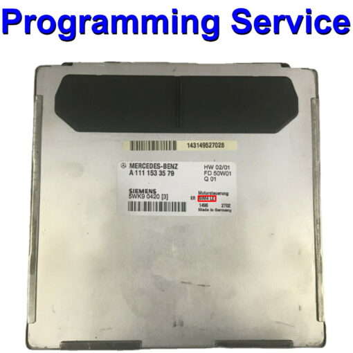 Mercedes ECU Siemens SIM4LE | SIM4SE - Programming Service