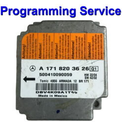 Mercedes Airbag ECU A1718203626 | Temic A1718203626 - Programming / Reset / No comms repair service