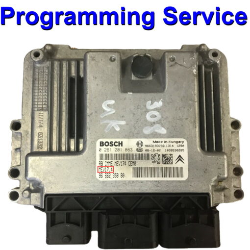Citroen Peugeot ECU Bosch MEV17.4 | MEV17.4.2 - Programming Service