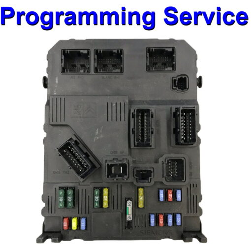 Citroen Peugeot Body Control Module | Fusebox Siemens BSI E0x-00 | BSI F0x-00 | - Programming Service