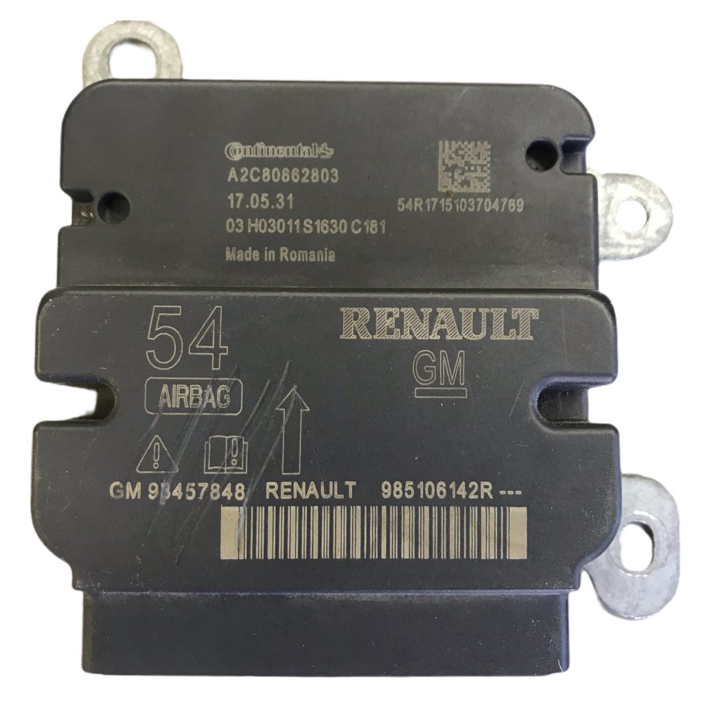 Renault Traffic / Vauxhall Opel Vivaro Airbag ECU A2C80862803