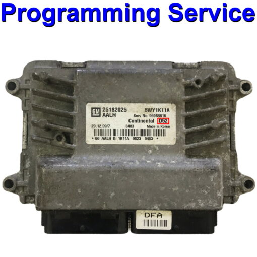 Chevrolet ECU Continental / Siemens D52 | Programming Service