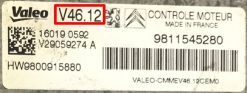 Citroen Peugeot ECU Valeo | V46.11 | V46.12 | V46.13 | Programming Service