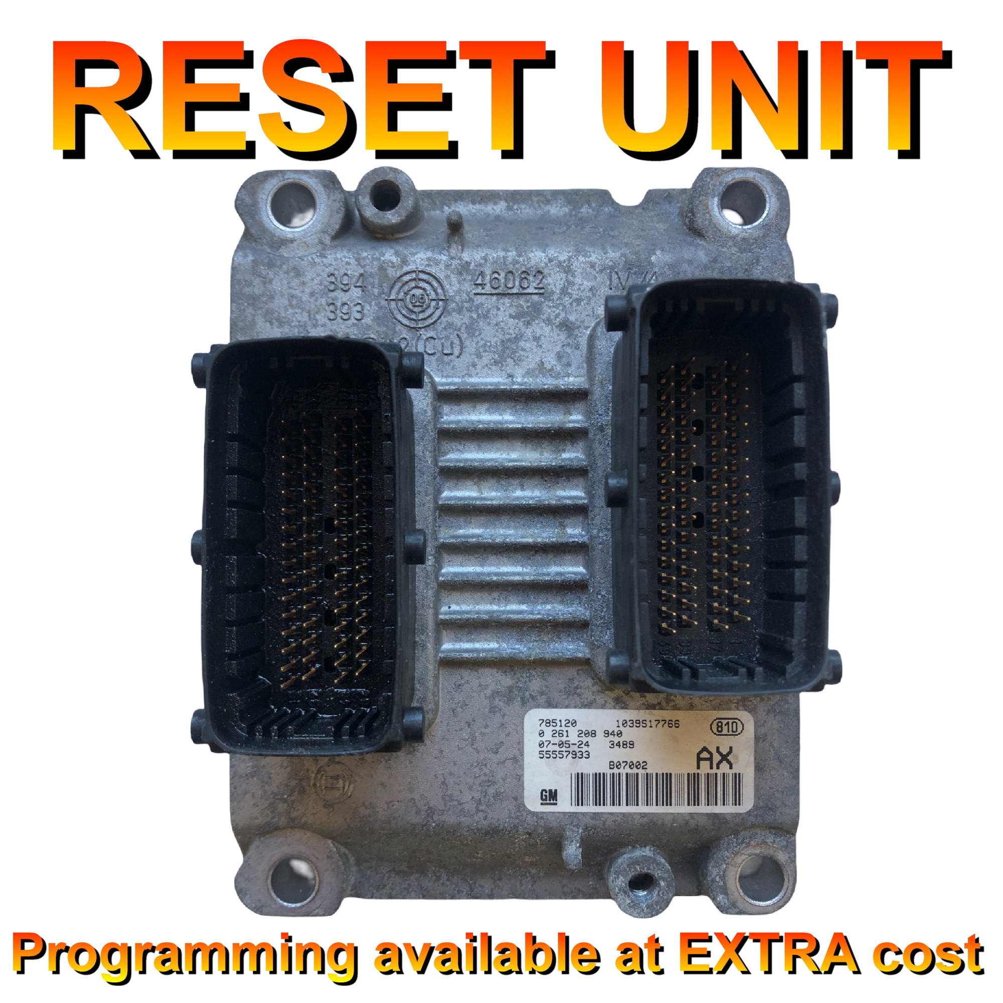 Vauxhall Opel Corsa C Z12XE ECU Bosch | 0261208940 | 55557933 | AX 