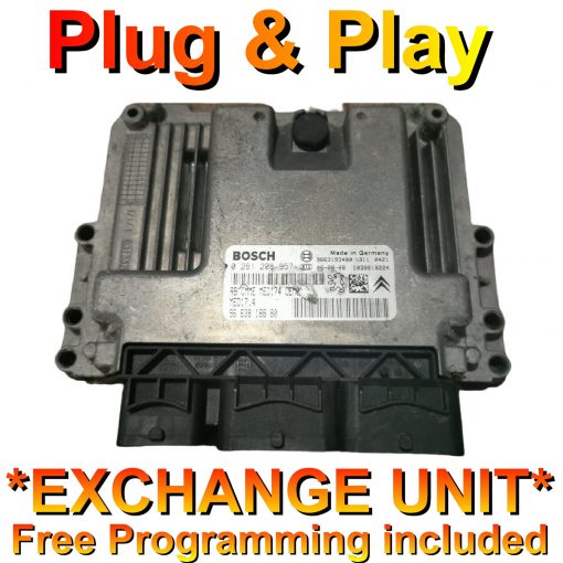Peugeot Citroen ECU Bosch 0281015847 | 9674245180 | EDC17C10 | *Plug & Play* Exchange unit (Free Programming BY POST)