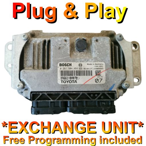 Toyota ECU Bosch 0261S04464 | 89661-0H070 | M7.9.52 | *Plug & Play* (Exchange unit - Free Programming - BY POST)