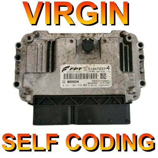 Fiat ECU Bosch 0261S04660 | 51847237 | Virginised Self coding unit *Plug & Play*