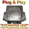 Peugeot Citroen ECU Bosch 0281011968 | 9659520180 | EDC 15C2 | *Plug & Play* Exchange unit (Free Programming BY POST)