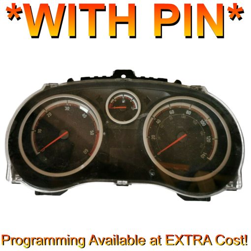 Vauxhall Opel Corsa Instrument cluster Siemens 1563691 | DK | P0013264282 | *WITH PIN* Programming available - BY POST!