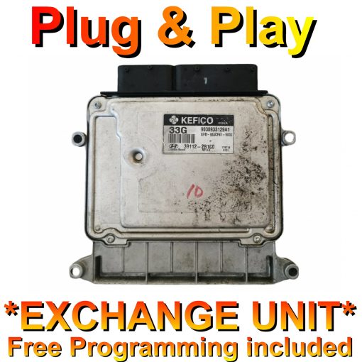 Kia / Hyundai ECU Kefico 39112-2B1C0 | 9030933129A1 GFD | 844CFS1 5000 | *Plug & Play* Exchange unit (Free Programming BY POST)