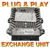 Peugeot Citroen ECU Siemens 5WS40029N-T | HW9655041480 | SW9656413180 | *Plug & Play* Exchange unit (Free Programming BY POST)