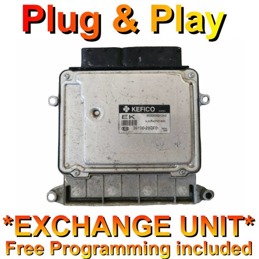 Kia / Hyundai ECU Kefico 39100-26CF0 | 9030930912A5 | GJB 644DFS7 5000 | *Plug & Play* Exchange unit (Free Programming BY POST)