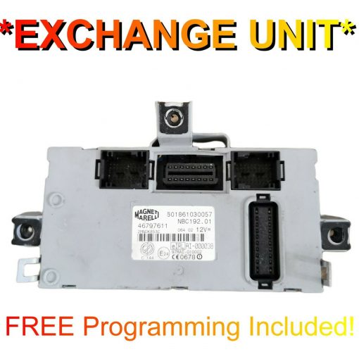Fiat BCM Body module 501861030057 *Plug & Play* (Free Programming - BY