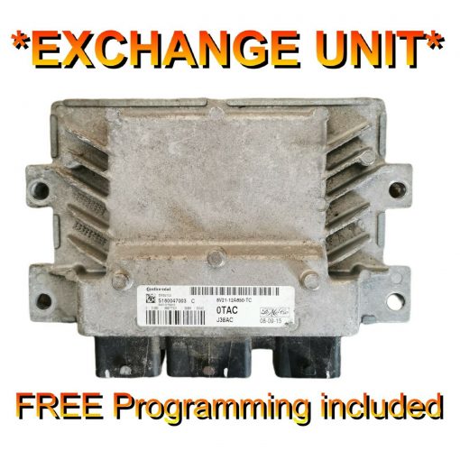 Ford ECU S180047003C / 0TAC / 8V21-12A650-TC Plug & Play Free Programming