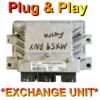 Ford ECU Continental EMS2102 | S180047012A | AV21-12A650-CA | V2CA | Plug+Play Exchange unit