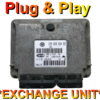 VW Audi Seat Skoda ECU Magneti Marelli 036906034BE | IAW4LV.XA | Plug+Play Exchange unit