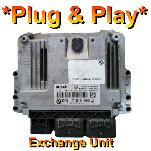 Mini Cooper ECU 0261S04161 / DME7640005 *Plug & Play* (Data transfer -