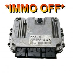 Peugeot Citroen ECU 0281012529 / 9663475880 *Plug & Play* Immo off