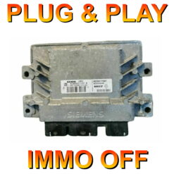 Renault ECU Siemens S120201105 A | 8200400246 | 8200417597 | SIM32 |  Plug+Play Immo Off