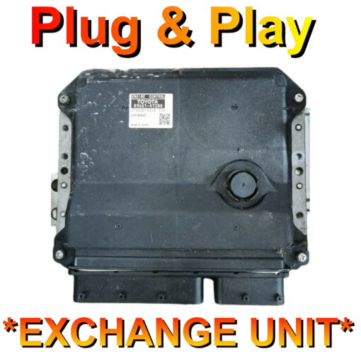 Toyota ECU Denso 89661-47280 | 275300-7394 Plug+Play Exchange unit