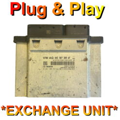 VW Audi Seat Skoda ECU Bosch 0261S09531 | 04E907309AF | MED17.5.25 |    Plug+Play      - Exchange unit
