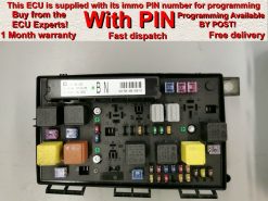 Vauxhall Opel Astra H UEC Fusebox 13145035 BN *With Pin* / Plug & play (At extra