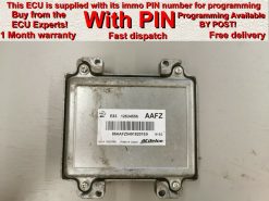 Vauxhall Opel Astra J ECU E83 12634556 AAFZ *WITH PIN* Programming available AT