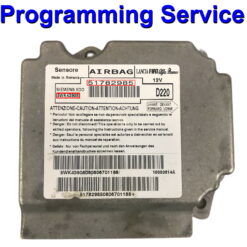 Fiat 500 Airbag ECU Siemens / Continental 5WK43908 | 51782985 - Programming / Reset / Repair Service