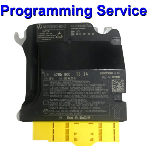 Mercedes Airbag ECU Continental / Siemens AA2C92704000 | A2059001814 - Programming / Reset / Repair Service