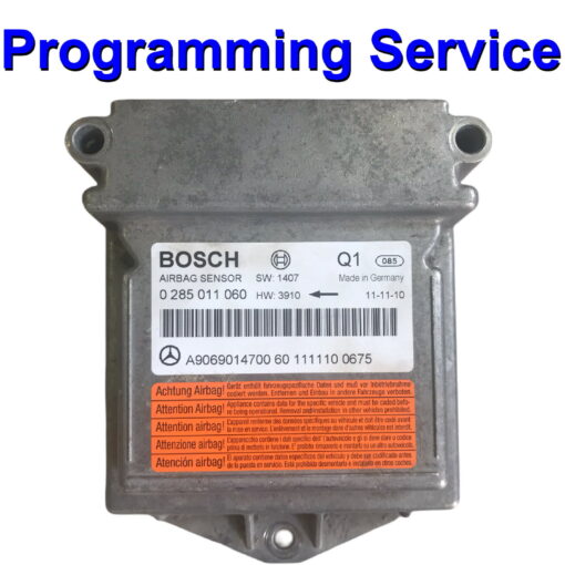 Mercedes Airbag ECU Bosch 0285011060 | A9069014700 - Programming / Reset / Repair Service