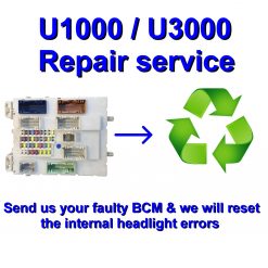 Ford Ranger BCM Body control module Lear Programming service / Headlight fault fix (U1000 / U3000 fault code reset)