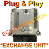 VW BOSCH ECU 0281015131 | 03L907309B | EDC17CP20 | Plug+Play Exchange Unit