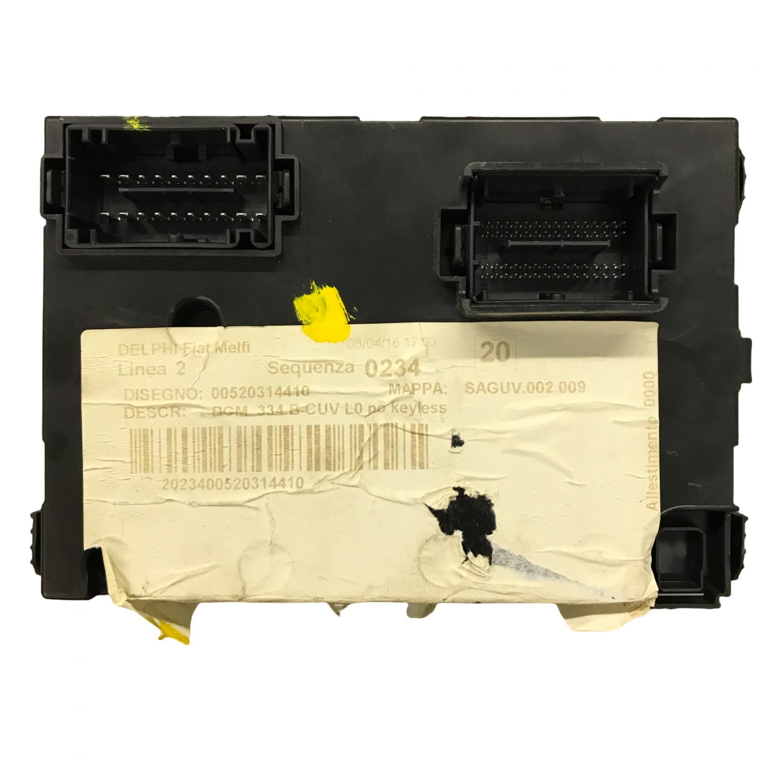 Jeep Renegade Delphi BCM Body Control Module Fusebox Programming Service Buy Now