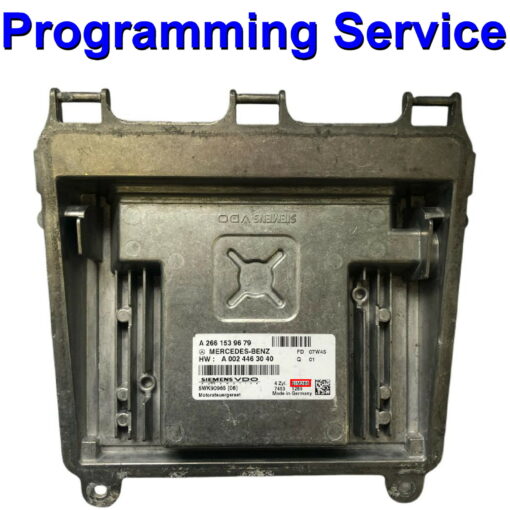 Mercedes Siemens VDO SIM266 ECU | Petrol | Programmng Service