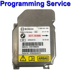 Mini Airbag ECU 65.77-6915886 | 0285001430 Programming / Reset / Repair Service