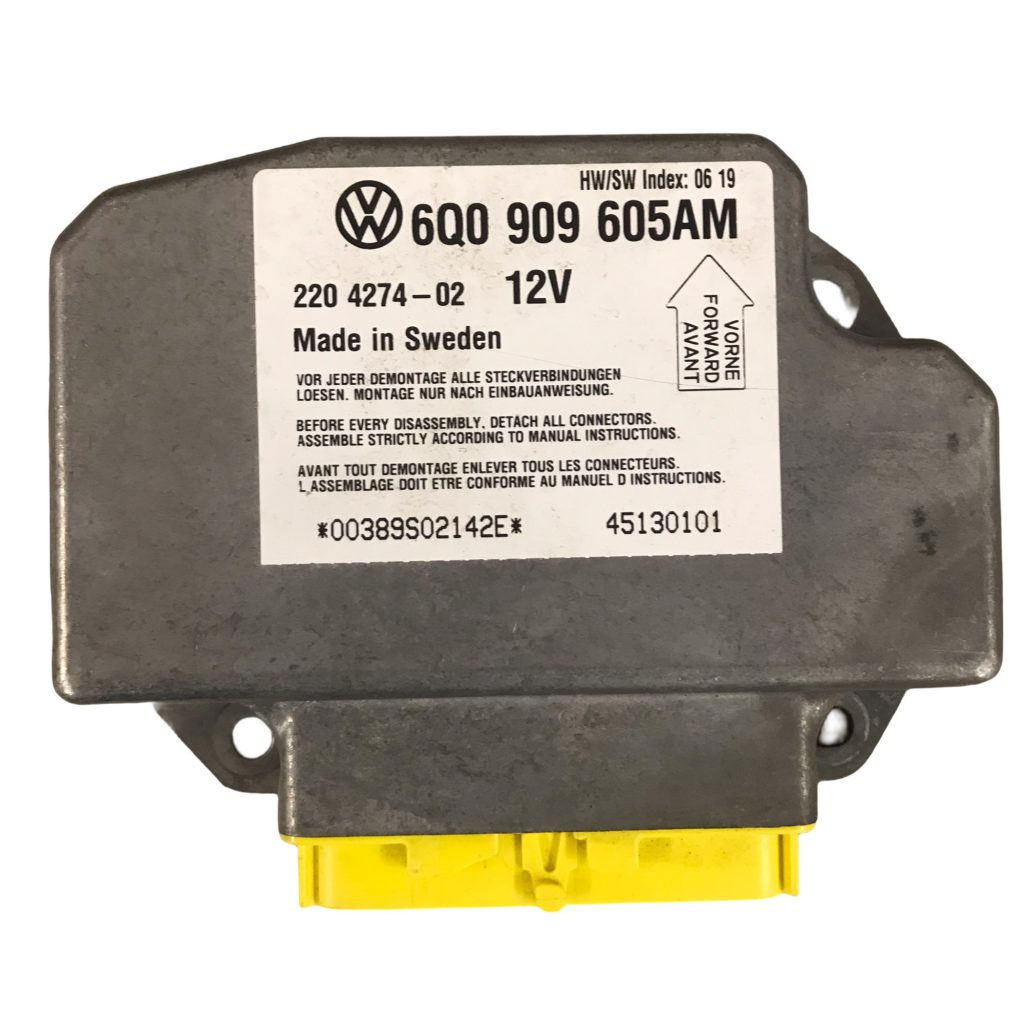 VW Beetle Airbag ECU 6Q0909605AF Programming / Reset / Repair Service