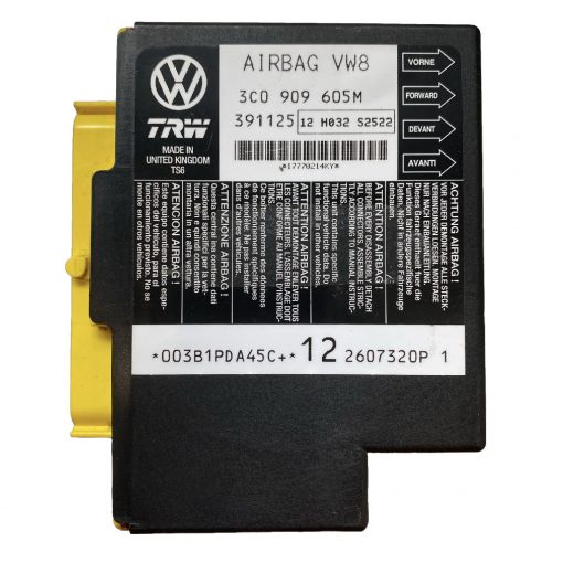 Volkswagen Passat Airbag ECU VW8 | ARW | 3C0-909-605M Programming / Reset / Repair Service