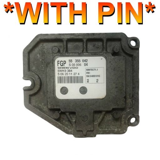 Vauxhall Opel ECU 55555600 | 5WK9393 | S0500503 | *WITH PIN* Programming available - BY POST!